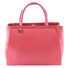 Fendi-Sac à main 2Jours en cuir-Rose