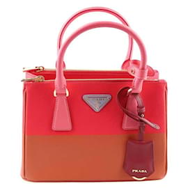 Prada-Sac à main Galleria en cuir-Rose