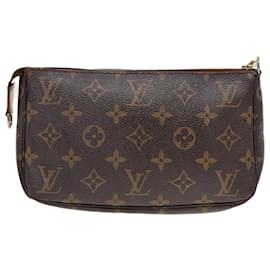 Louis Vuitton-LOUIS VUITTON Monogram Pochette Accessoires Pouch M51980 LV Auth yt1003-Monogramme