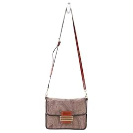 Etro-Sac à bandoulière en cuir-Marron