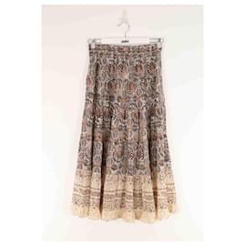 Ulla Johnson-Cotton skirt-Brown