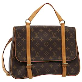 Louis Vuitton-LOUIS VUITTON Monogram Marelle Sac À Dos Sacoche M51158 LV Auth 81524-Monogramme