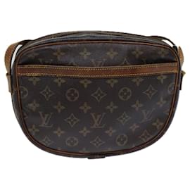 Louis Vuitton-LOUIS VUITTON Monogram Jeune Fille MM Sac à épaule M51226 LV Auth 82513-Monogramme