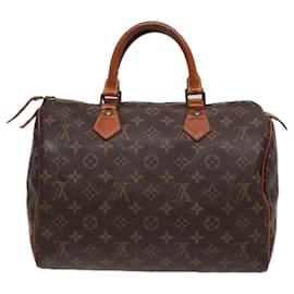 Louis Vuitton-LOUIS VUITTON Sac à main Monogram Speedy 30 M41526 LV Auth yk13464-Monogramme