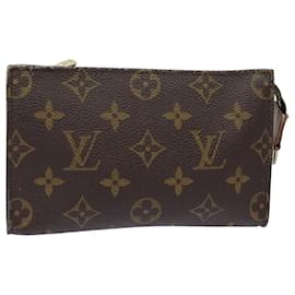 Louis Vuitton-LOUIS VUITTON Monogram Bucket PM Pouch Accessory Pouch LV Auth 82529-Monogram