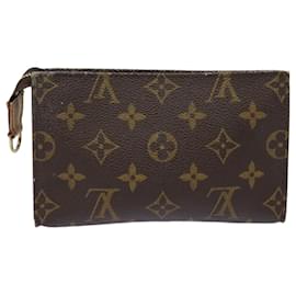 Louis Vuitton-LOUIS VUITTON Monogram Bucket PM Pouch Accessory Pouch LV Auth 82529-Monogramme