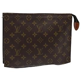 Louis Vuitton-LOUIS VUITTON Monogram Poche Toilette 26 Pouch M47542 LV Auth yk13466-Monogramme