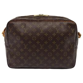 Louis Vuitton-LOUIS VUITTON Sac à épaule Monogram Reporter GM M45252 LV Auth 80643-Monogramme