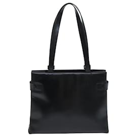 Gucci-Sac fourre-tout en cuir noir GUCCI 002 2113 0333 Auth 80890-Noir