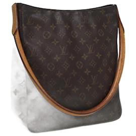 Louis Vuitton-LOUIS VUITTON Sac à épaule Monogram Looping GM M51145 LV Auth 81559-Monogramme