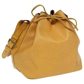 Louis Vuitton-LOUIS VUITTON Epi Petit Noe Sac à épaule Tassili Jaune M44109 LV Auth 82438-Autre