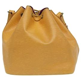 Louis Vuitton-LOUIS VUITTON Epi Petit Noe Sac à épaule Tassili Jaune M44109 LV Auth 82438-Autre