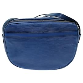 Louis Vuitton-LOUIS VUITTON Sac à épaule Epi June Feuille Bleu M52155 LV Auth 82373-Bleu