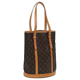 Louis Vuitton-LOUIS VUITTON Sac à épaule Monogram Bucket GM M42236 LV Auth ar12124-Monogramme