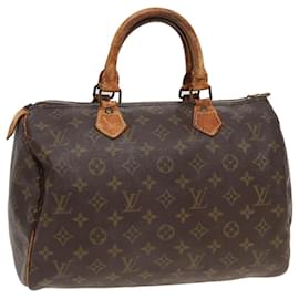 Louis Vuitton-LOUIS VUITTON Sac à main Monogram Speedy 30 M41526 LV Auth 82545-Monogramme