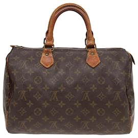 Louis Vuitton-LOUIS VUITTON Sac à main Monogram Speedy 30 M41526 LV Auth 82545-Monogramme