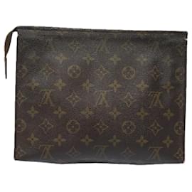 Louis Vuitton-LOUIS VUITTON Monogram Poche Toilette 26 Pouch M47542 LV Auth 82059-Monogramme