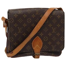 Louis Vuitton-LOUIS VUITTON Monogram Cartouchiere GM Shoulder Bag M51252 LV Auth ar12056-Monogram