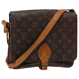 Louis Vuitton-LOUIS VUITTON Monogram Cartouchiere GM Sac à épaule M51252 LV Auth ar12056-Monogramme