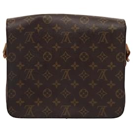 Louis Vuitton-LOUIS VUITTON Monogram Cartouchiere GM Shoulder Bag M51252 LV Auth ar12056-Monogram