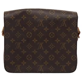 Louis Vuitton-LOUIS VUITTON Monogram Cartouchiere GM Sac à épaule M51252 LV Auth ar12056-Monogramme