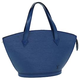 Louis Vuitton-LOUIS VUITTON Sac à épaule Epi Saint Jacques Bleu M52275 LV Auth 81733-Bleu