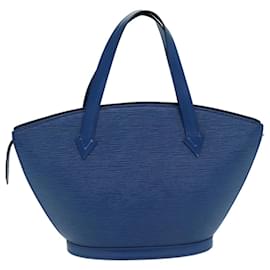 Louis Vuitton-LOUIS VUITTON Sac à épaule Epi Saint Jacques Bleu M52275 LV Auth 81733-Bleu