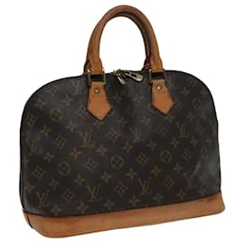 Louis Vuitton-LOUIS VUITTON Sac à main Monogram Alma M51130 LV Auth 82452-Monogramme