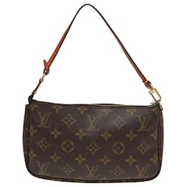 Louis Vuitton-LOUIS VUITTON Monogram Pochette Accessoires Pouch M51980 LV Auth am6479-Monogramme