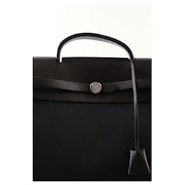 Hermès-Sac à main Herbag-Noir