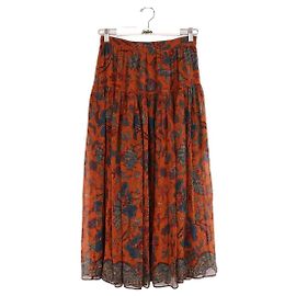 Ulla Johnson Silk skirt Red