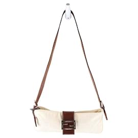 Fendi-Sac Flat Baguette-Beige