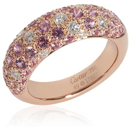 Cartier-Bague de mode Cartier Etincelle en or rose 18k 0,36 CTW-Autre