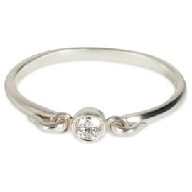 Tiffany & Co-Bague de mode Tiffany & Co. Elsa Peretti en argent sterling 0,1 CTW-Autre