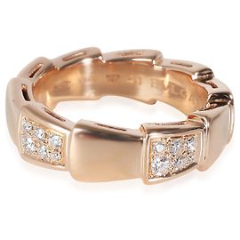 Bulgari Anillo de moda BVLGARI Serpenti en oro rosa de 18k 0,34 CTW Otro