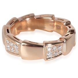 Bulgari-Bague de mode BVLGARI Serpenti en or rose 18k 0,34 CTW-Autre