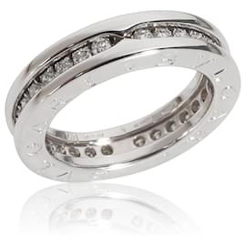 Bulgari-Bague de mode BVLGARI B.zero1 en or blanc 18k 0,45 CTW-Autre