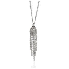 Collar de moda Damiani Sorgente en oro blanco de 18k 1,9 CTW Otro