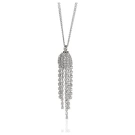 Damiani-Collier de mode Damiani Sorgente en or blanc 18 carats 1,9 CTW-Autre