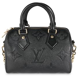 Louis Vuitton-Louis Vuitton Speedy Bandoulière 20 en Monogram Empreinte Noir-Noir