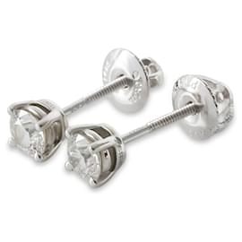 Tiffany & Co-Boucles d'oreilles en diamant Tiffany & Co. en platine H VS1 0,52 CTW-Autre