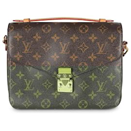 Louis Vuitton-Louis Vuitton Monogram Canvas Pochette Metis-Brown