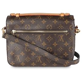 Louis Vuitton-Pochette Metis en toile Monogram Louis Vuitton-Marron