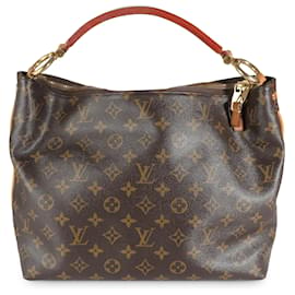 Louis Vuitton-Louis Vuitton Monogram Canvas Sully PM-Marron