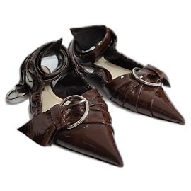 Christian Dior Alpargatas Marrón oscuro