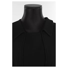 Carolina Herrera-Robe en laine-Noir