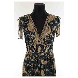 Ulla Johnson-Silk dress-Blue