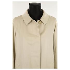 Burberry-Trench-coat en coton-Beige