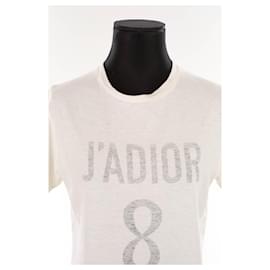 Dior-T-shirt en coton-Blanc