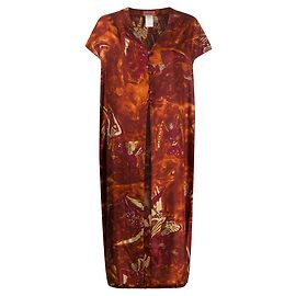 Romeo Gigli Rust Silk Dress Other